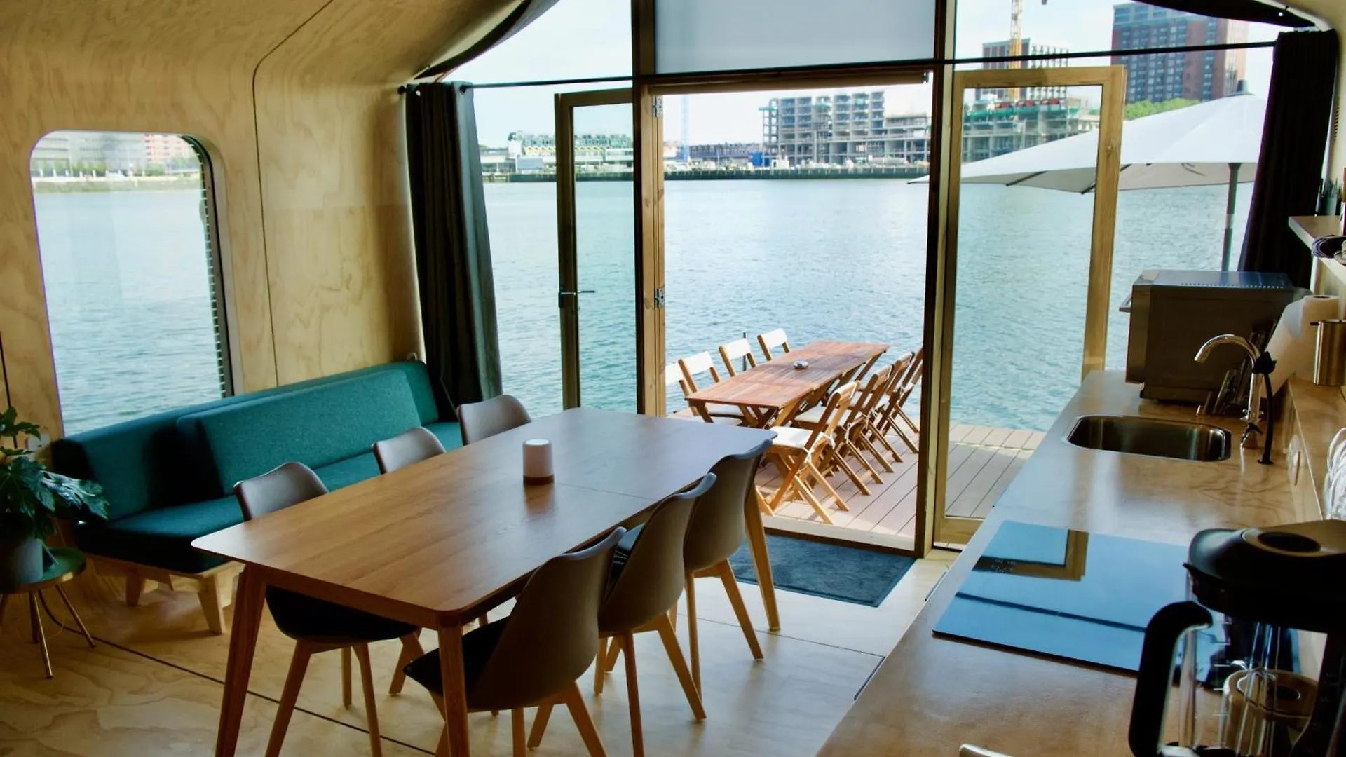 Wikkelboats At Floating Rotterdam Rijnhaven Vila Casa de Férias